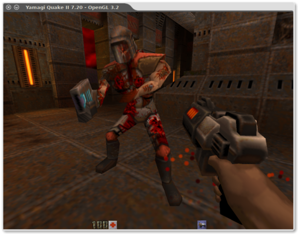 [Quake 2 (with Yamagi Quake II engine)]